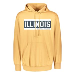 SWEATSHIRT HOODED ILLINOIS CC
