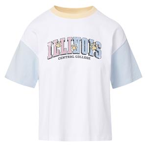 Tshirt Boyfriend Colorblock Arctic Blue/Sun Ray