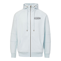 SWEATSHIRT FULL ZIP FUNNEL HOOD SQUISHED ILLINOIS