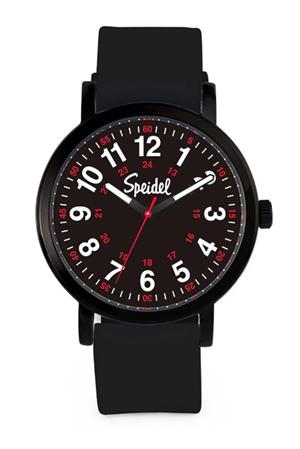 Speidel Black Dial Original Scrub Watch