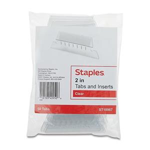 Hanging File Folder Tab 50Pk