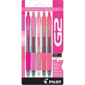 PEN PILOT G2 COLORS OF PROUDCTIVITY ASST 5PK