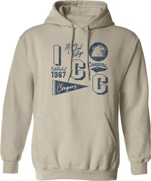 Sweatshirt Hooded Cougar Fan
