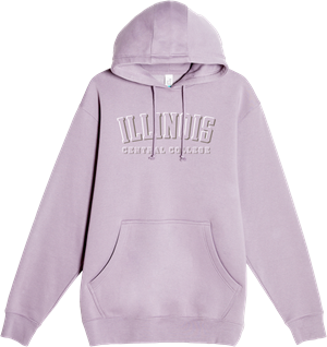 SWEATSHIRT HOODED PREMIUM SHADOW TEXT
