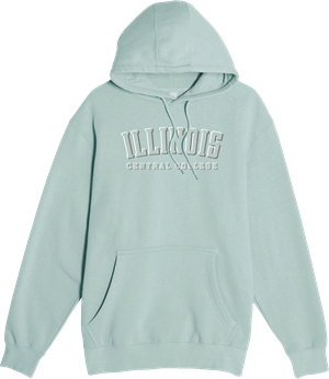 SWEATSHIRT HOODED PREMIUM SHADOW TEXT