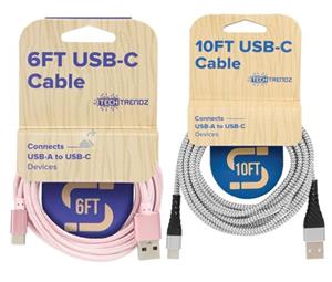 Charger Tech Trendz Asst Colors