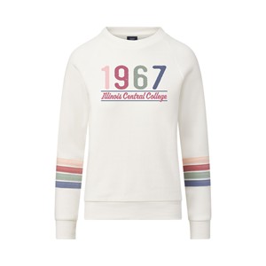 Sweatshirt Crew Allana Striped Sleeve 1967