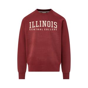 SWEATSHIRT CREW VINTAGE FLEECE PUFF EMBROIDERY