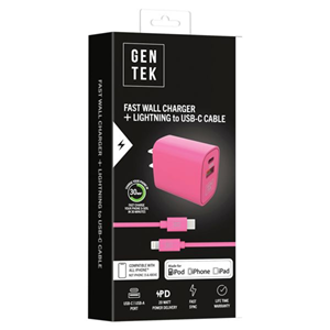 CHARGER DUAL WALL AND CABLE LIGHTNING ASST (10522769188) CHARGER DUAL WALL AND CABLE LIGHTNING ASST
