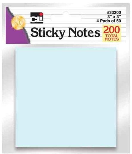 Posted Notes 3 X 3 Pastel 4Pk (SKU 10524664190) Posted Notes 3 X 3 Pastel 4Pk (SKU 10524664190)