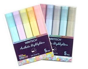 Highlighter Writech Aesthetic 5 Pk