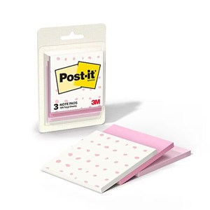 Post-It Notes Polished Patterns Asst Colors