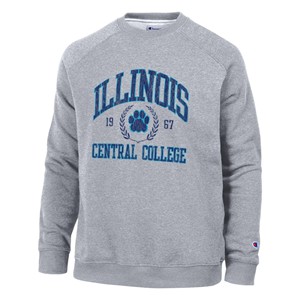 Sweatshirt Crew Champion Text With Laurel