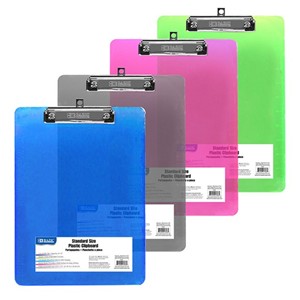 Clipboard Letter Plastic Asst